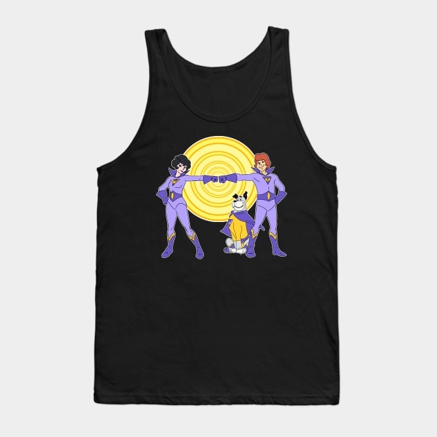 Wendy and Marvin wonder Twins Tank Top by AlanSchell76